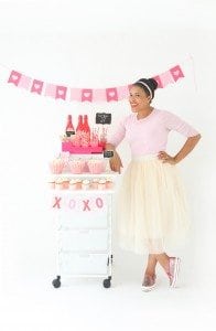 elfa Container Store Party Cart Inspiration