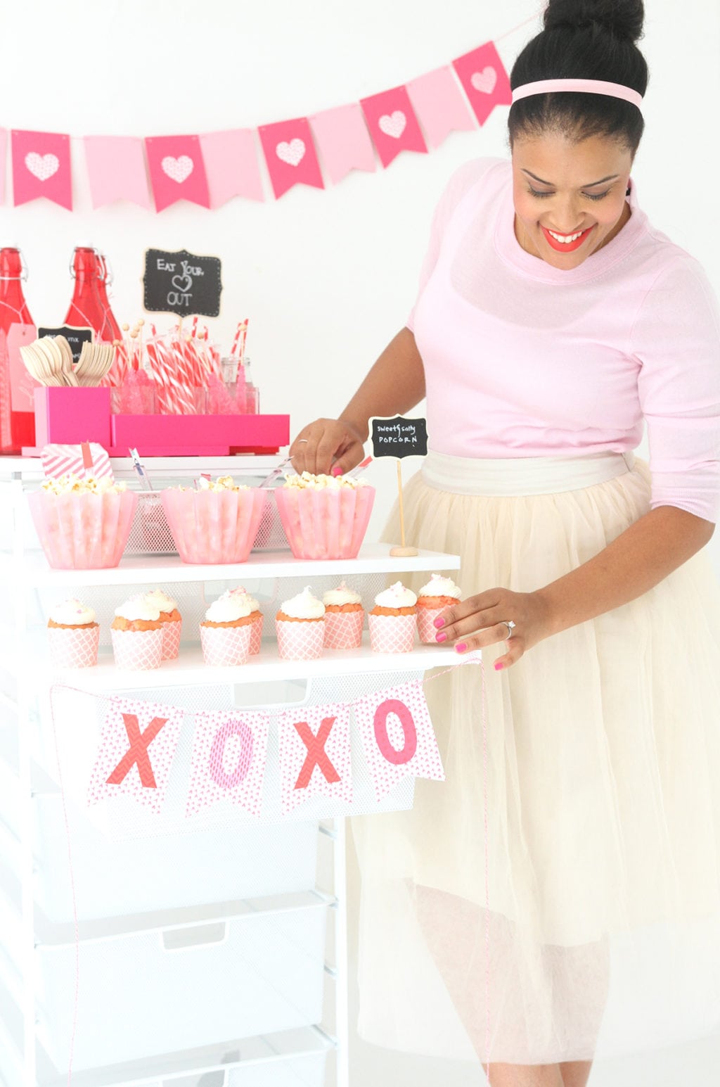 elfa Container Store Party Cart Inspiration