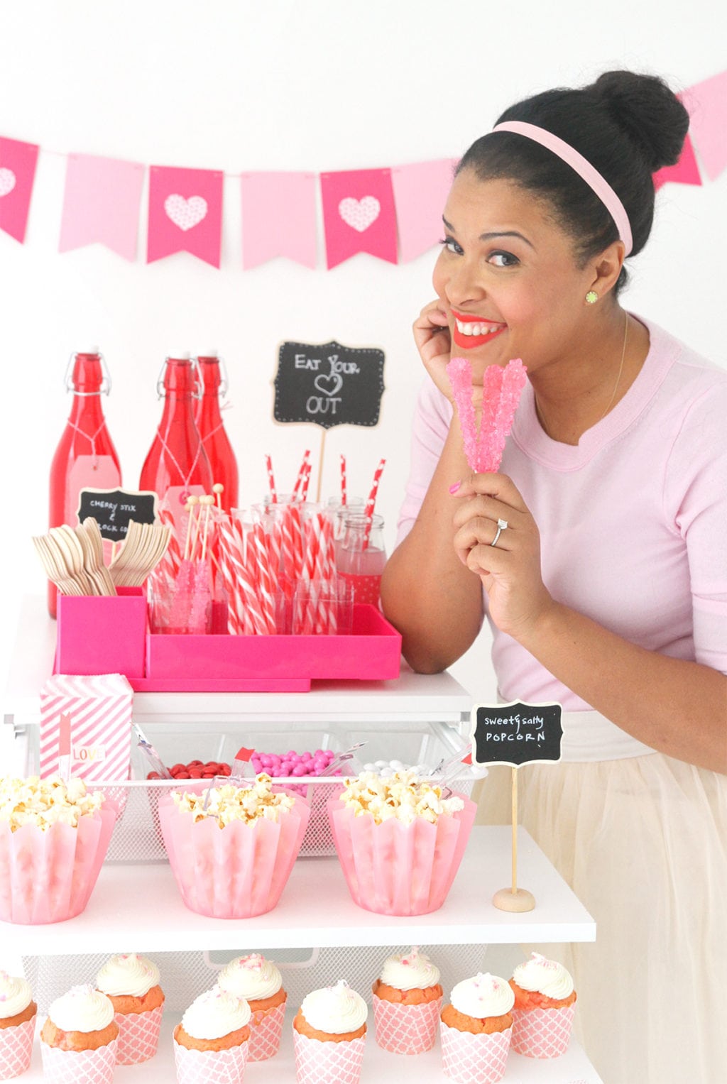 elfa Container Store Party Cart Inspiration