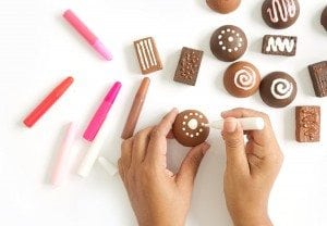 DIY Valentine's Day Box of Chocolates
