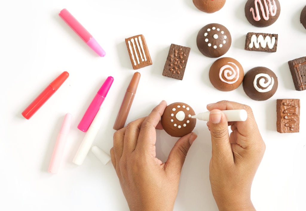 DIY Valentine's Day Box of Chocolates 