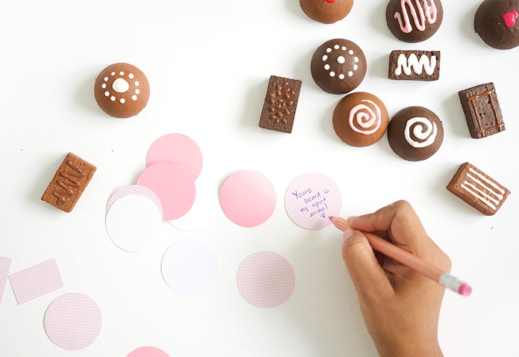 DIY Valentine's Day Box of Chocolates 