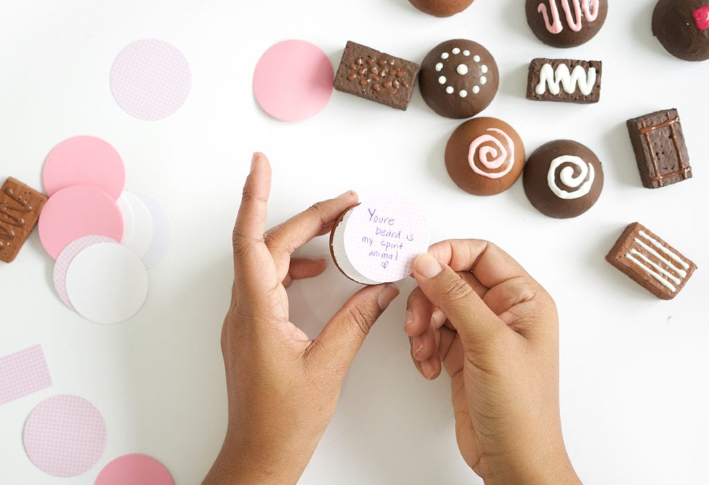 DIY Valentine's Day Box of Chocolates 