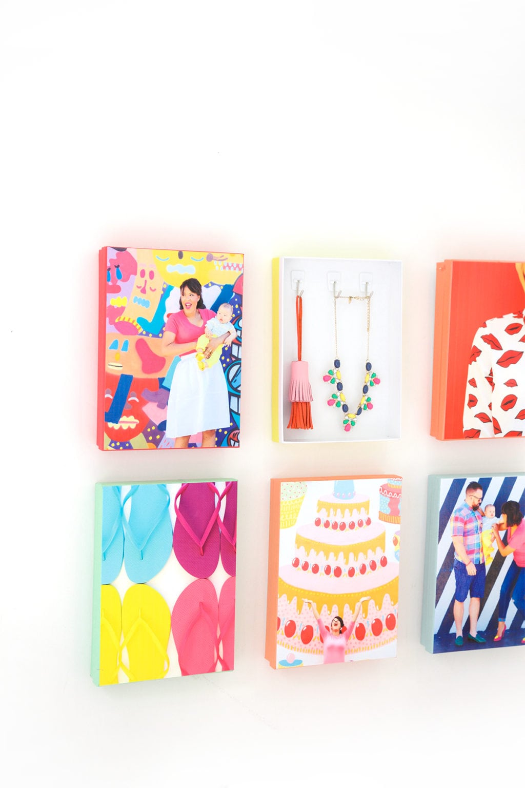 Easy Washi Tape Gallery Wall