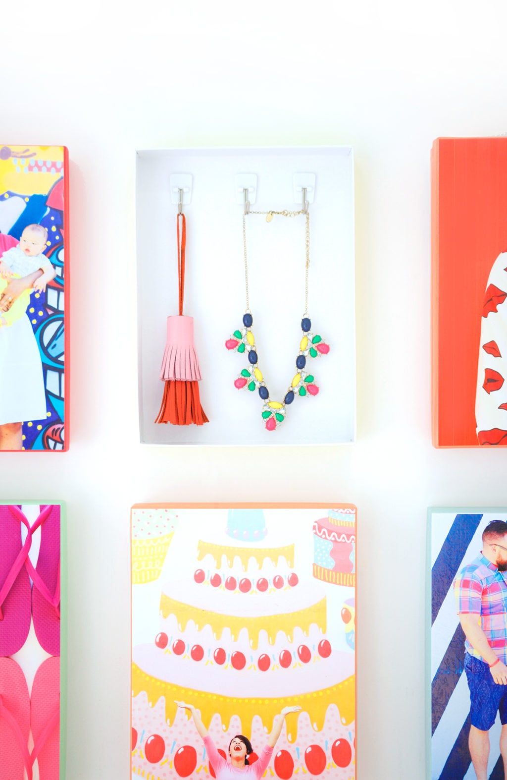 Easy Washi Tape Gallery Wall