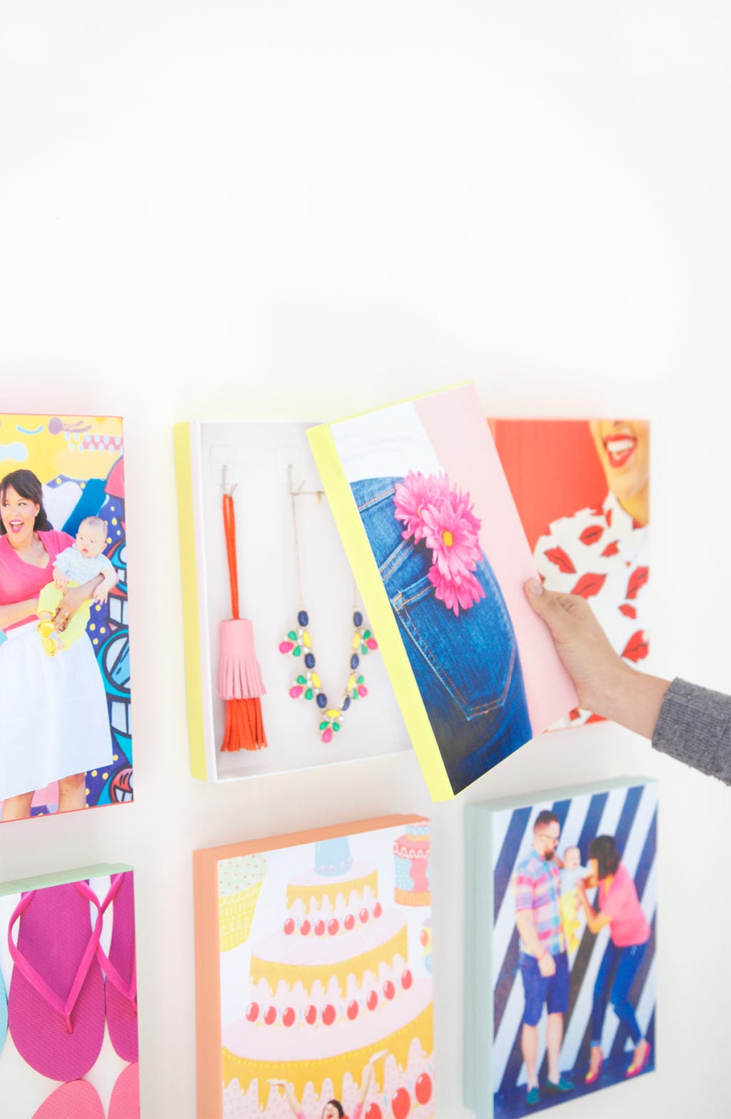 Easy Washi Tape Gallery Wall