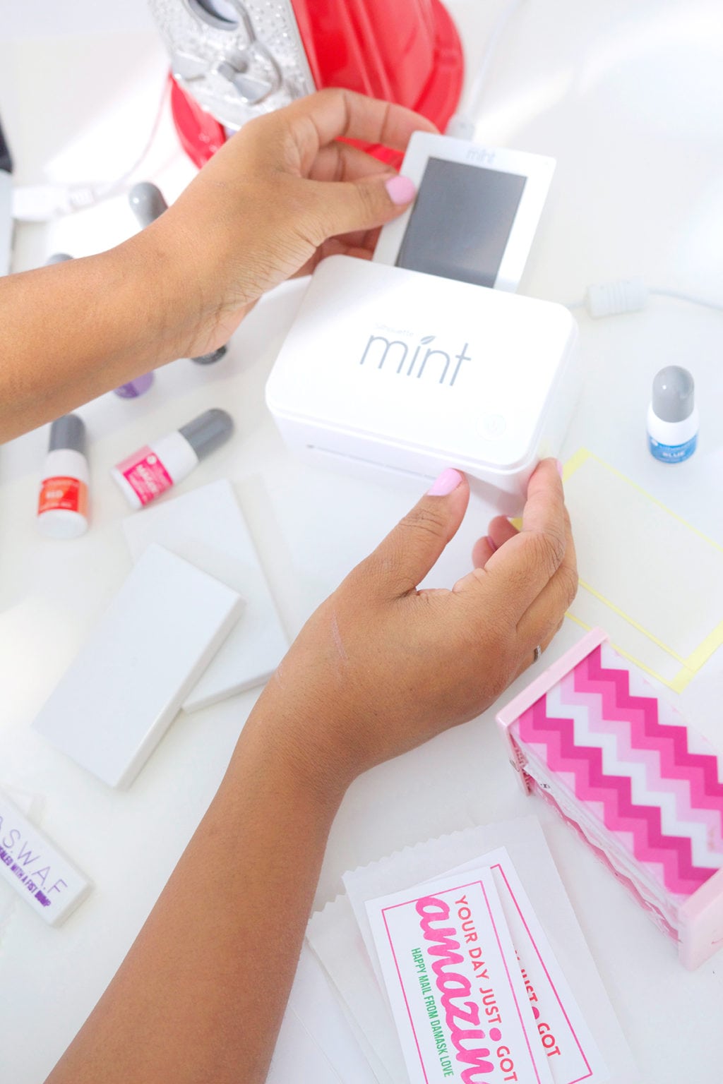 Branding with Silhouette Mint Stamp Maker