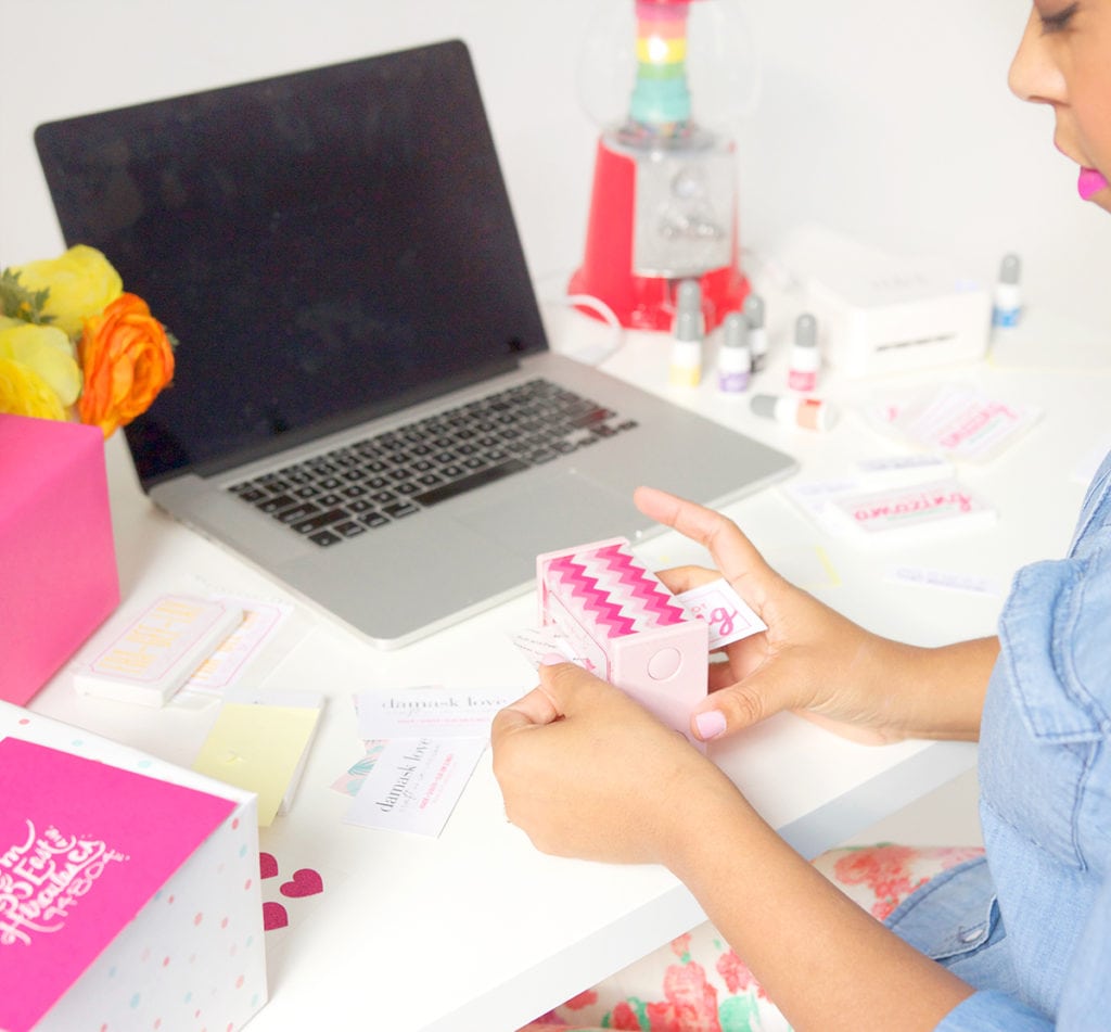 Branding with Silhouette Mint Stamp Maker