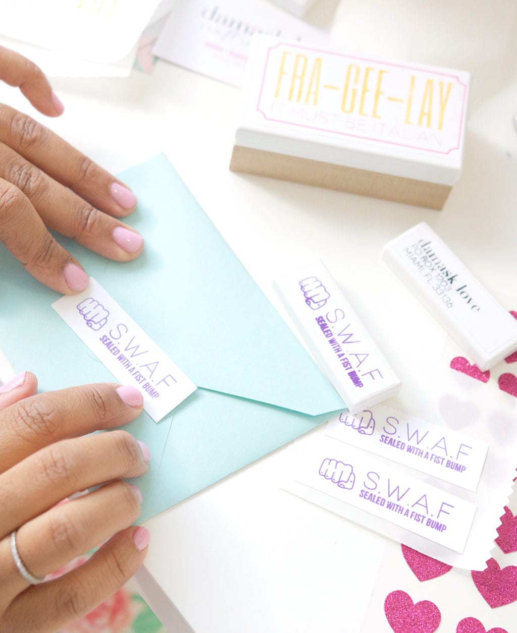 Branding with Silhouette Mint Stamp Maker