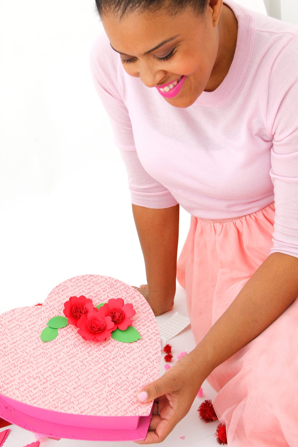 DIY Valentine's Day Box of Chocolates 