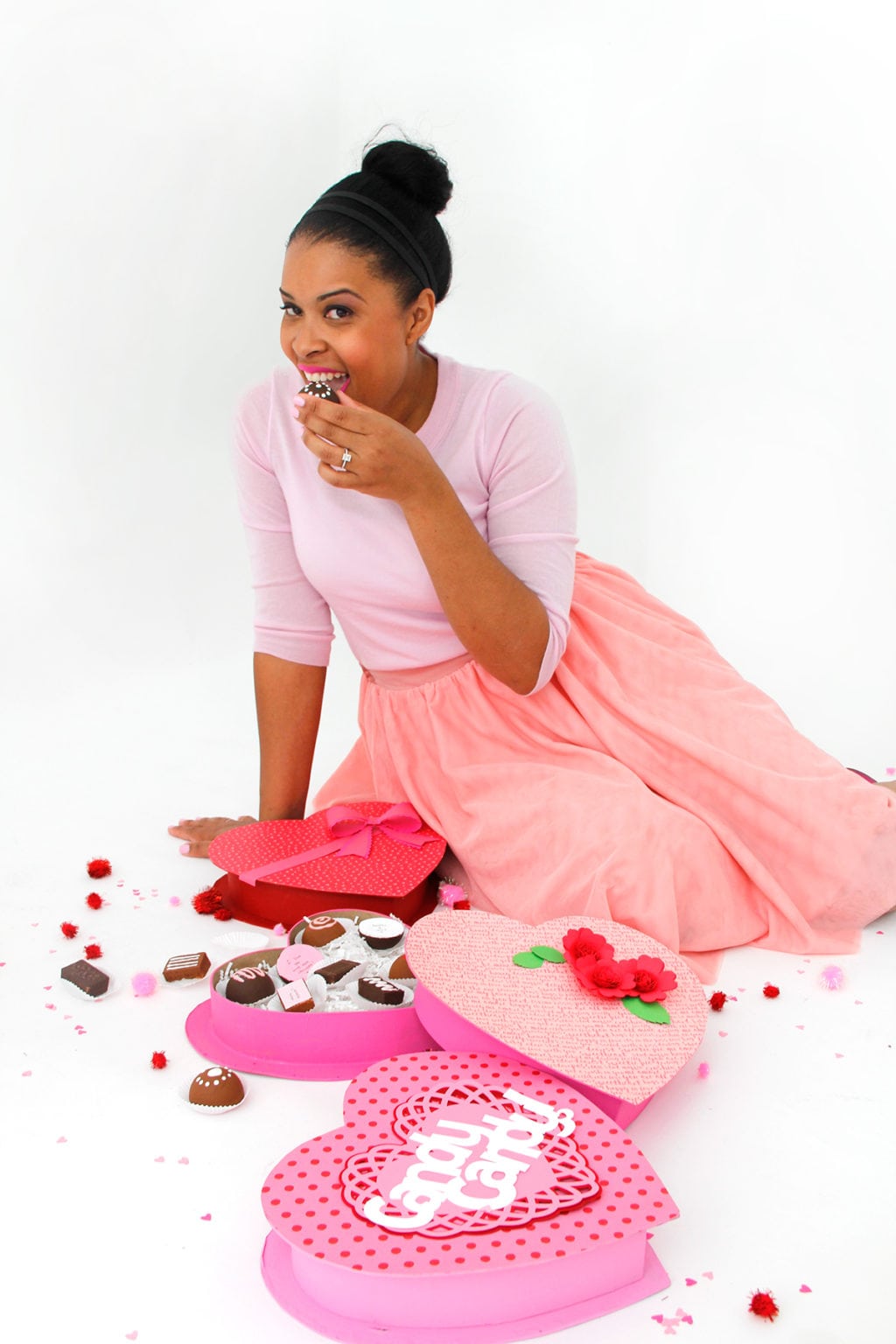 DIY Valentine's Day Box of Chocolates 