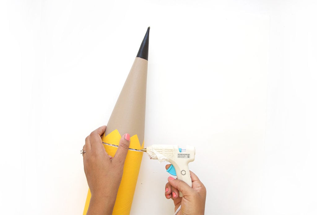 DIY Giant Mail Tube Pencil Piggy Bank