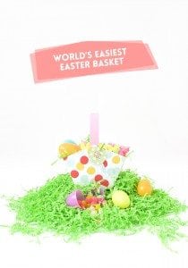 Easy Paper Easter Baskets