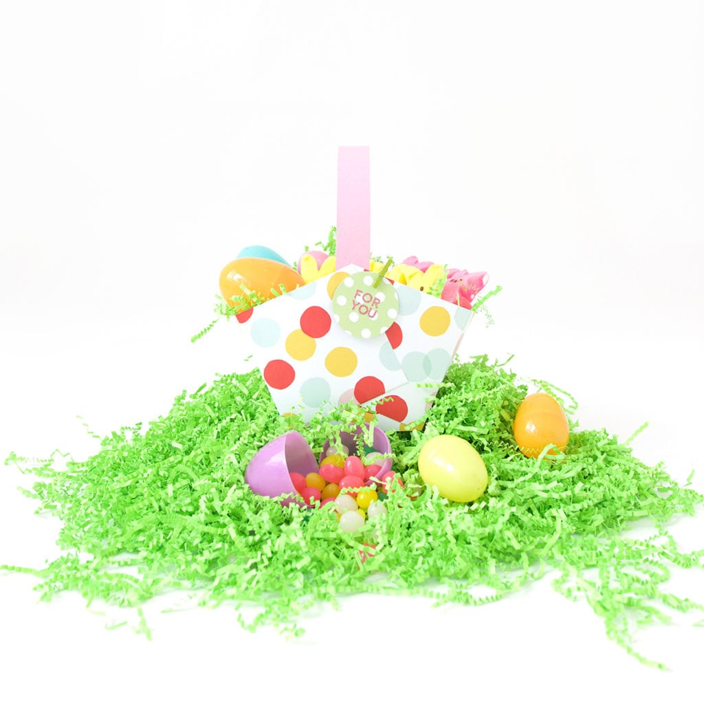 Super Duper Easy Paper Easter Baskets | Damask Love