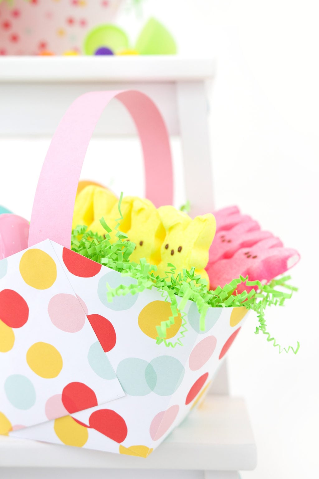 Super Duper Easy Paper Easter Baskets | Damask Love