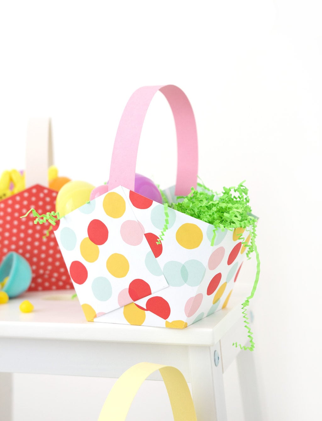 Easy Paper Easter Basket