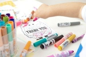 Encourage gratitude with even the littlest people in your home with fun, playful kid-friendly thank you cards from Tiny Prints
