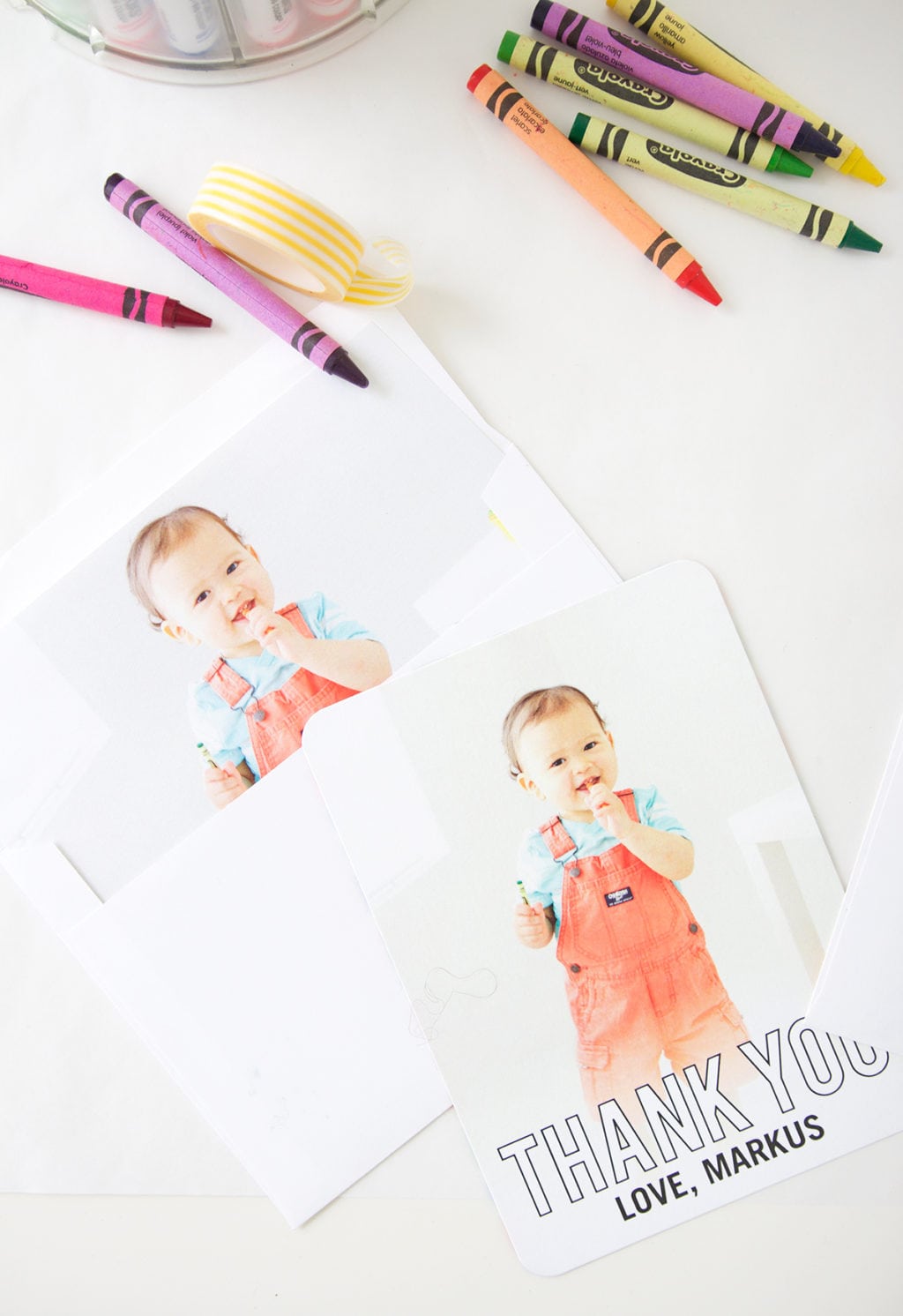 Encourage gratitude with even the littlest people in your home with fun, playful kid-friendly thank you cards from Tiny Prints