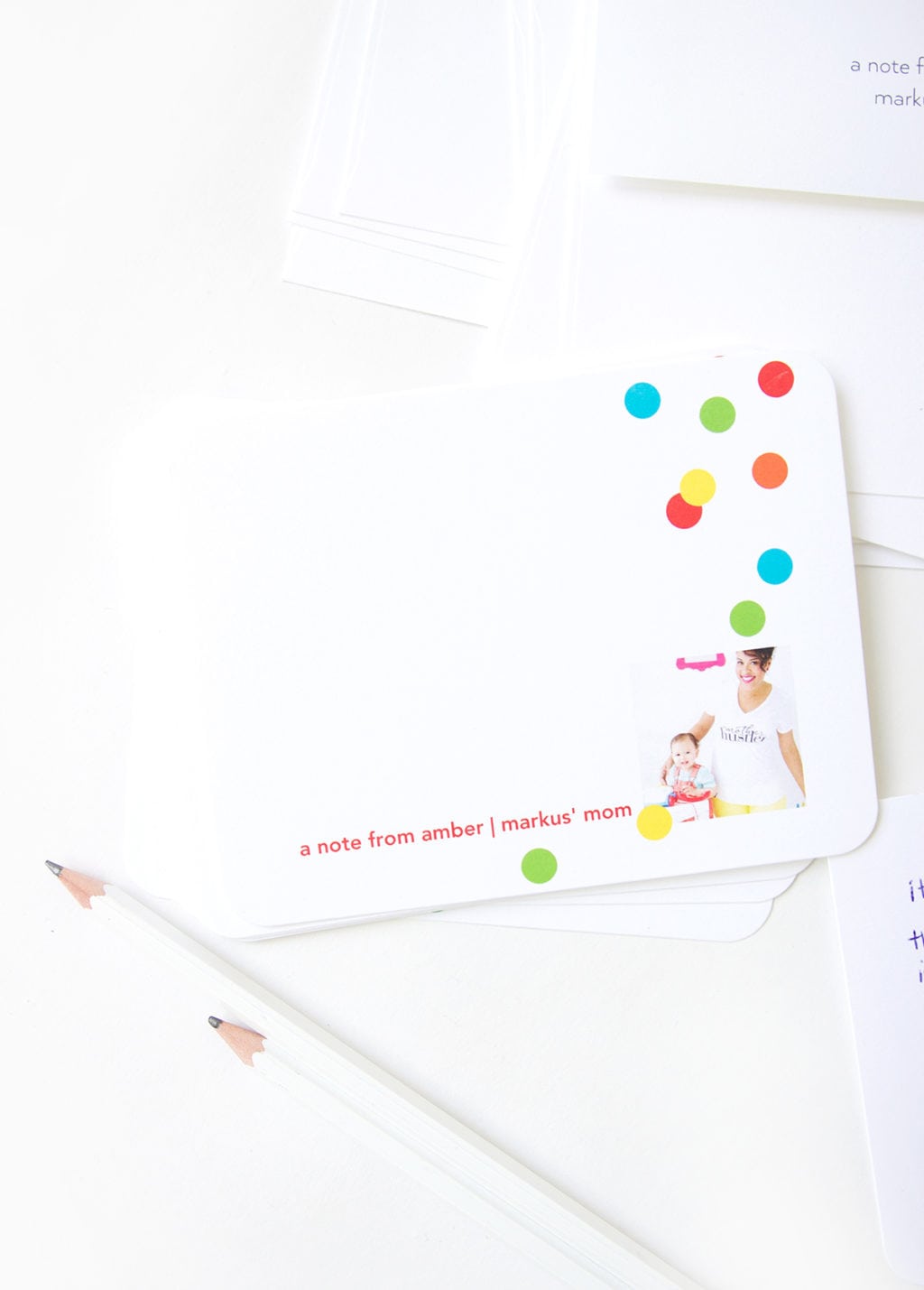 Mom's have names too but sometimes they are easily forgotten. Give the perfect mother's day gift of modern stationery for moms that they'll use throughout the year. 