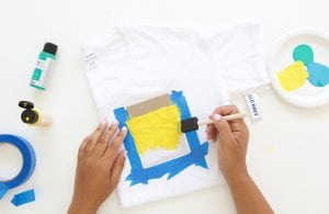 Use an Old Navy Tee to create perfect summertime DIY fruit pocket tees.