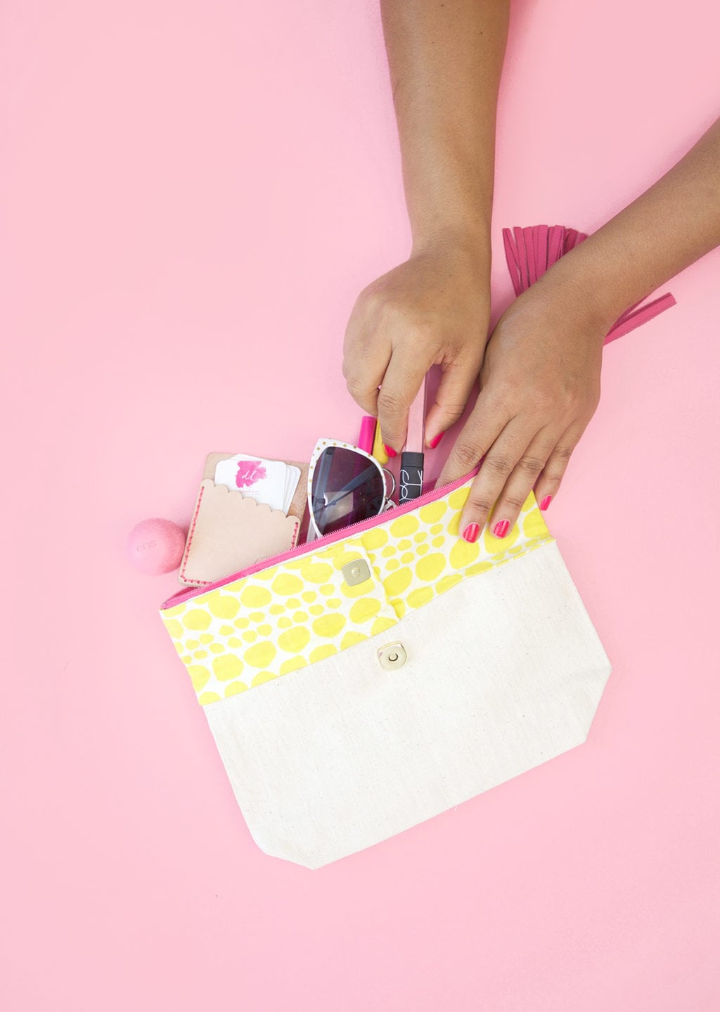 DIY No Sew Furoshiki Purse (with handles!) | ctrl + curate