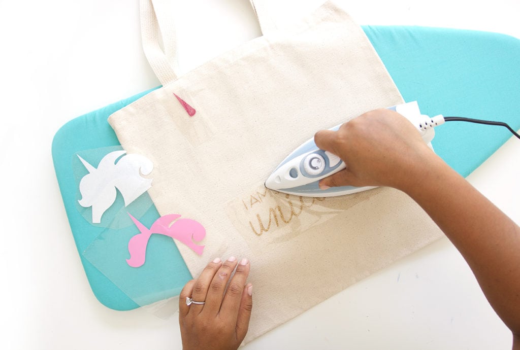 Celebrate your inner unicorn with this easy to make DIY Unicorn Tote Bag perfect for back to school or everyday use. 