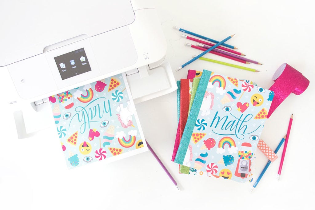 These printable composition notebook covers are perfect for school-age kids and grown ups too! If you love colorful designs, these are for you! 