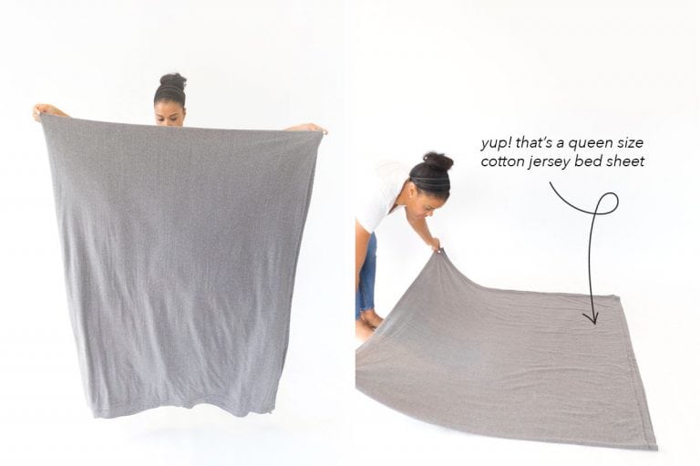 Make a Cotton Jersey Robe from a Bedsheet Damask Love