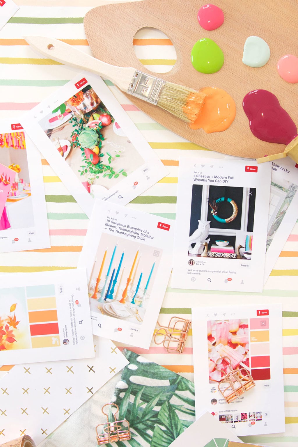 Inspire your creativity this fall season and print your Pinterest as a visual reminder of the colors and looks you love