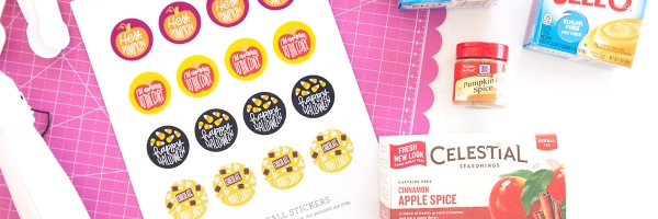 DIY Fall Scratch and Sniff Stickers - Damask Love