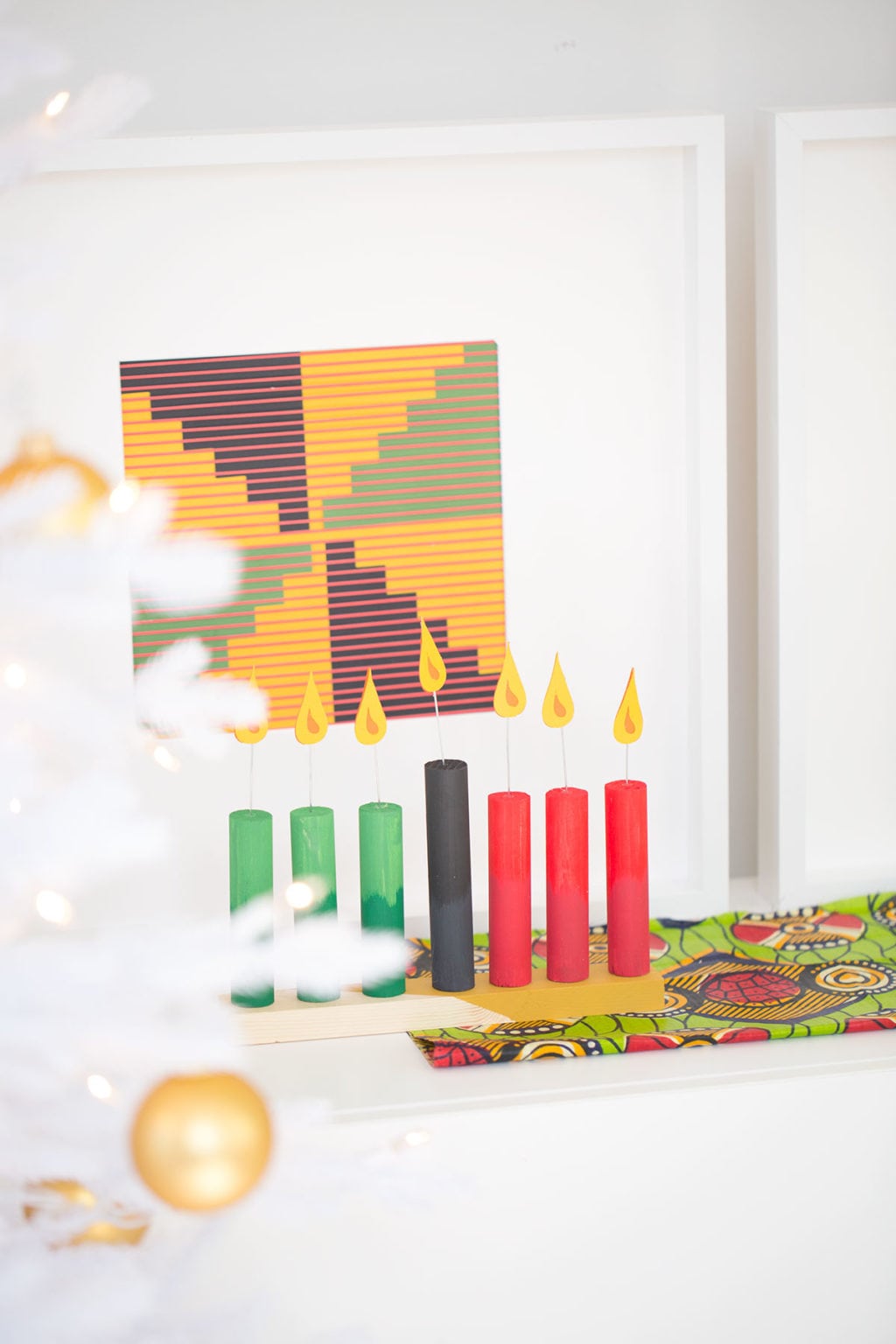 DIY Kwanzaa Decor | damask love