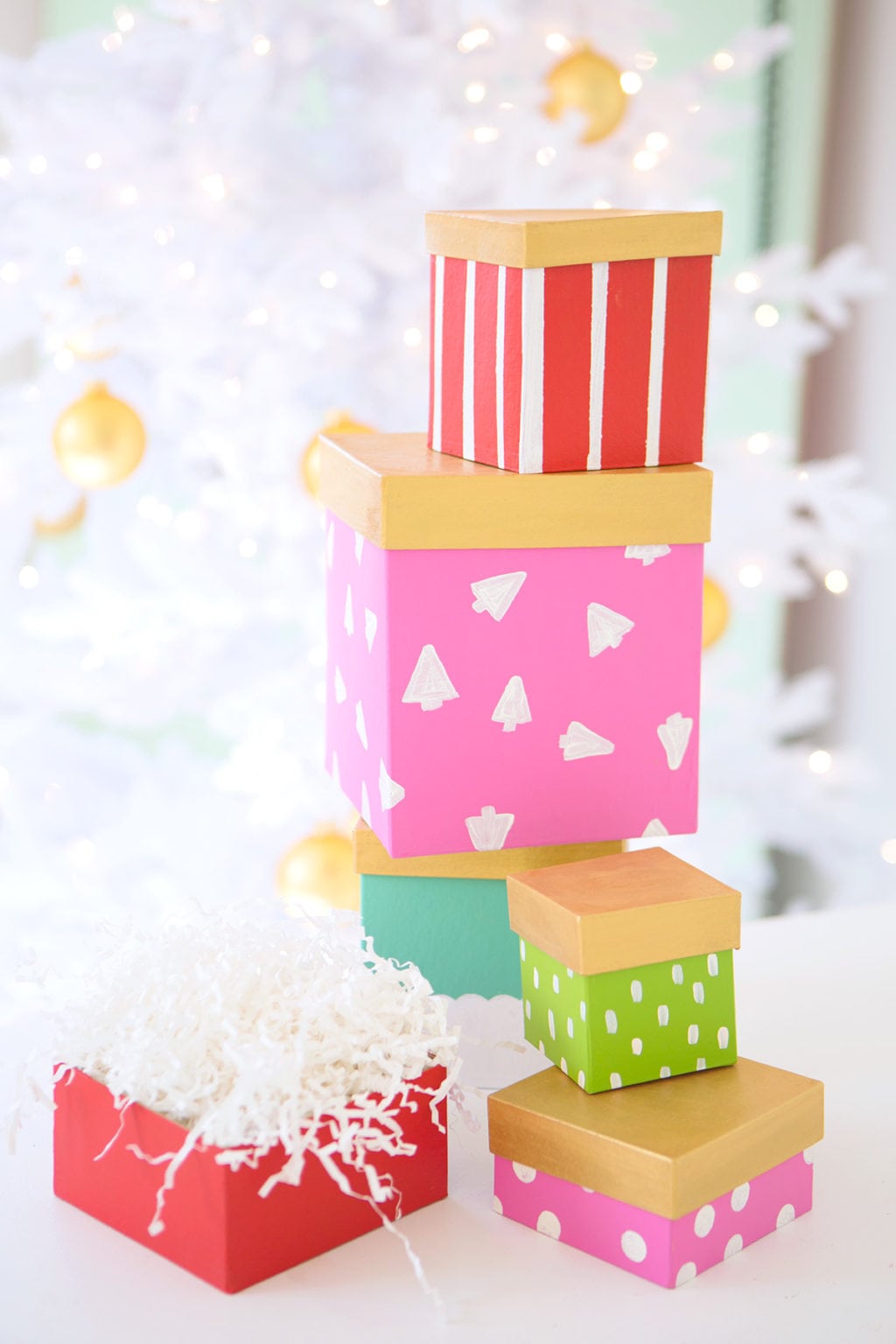 diy gift box with lid