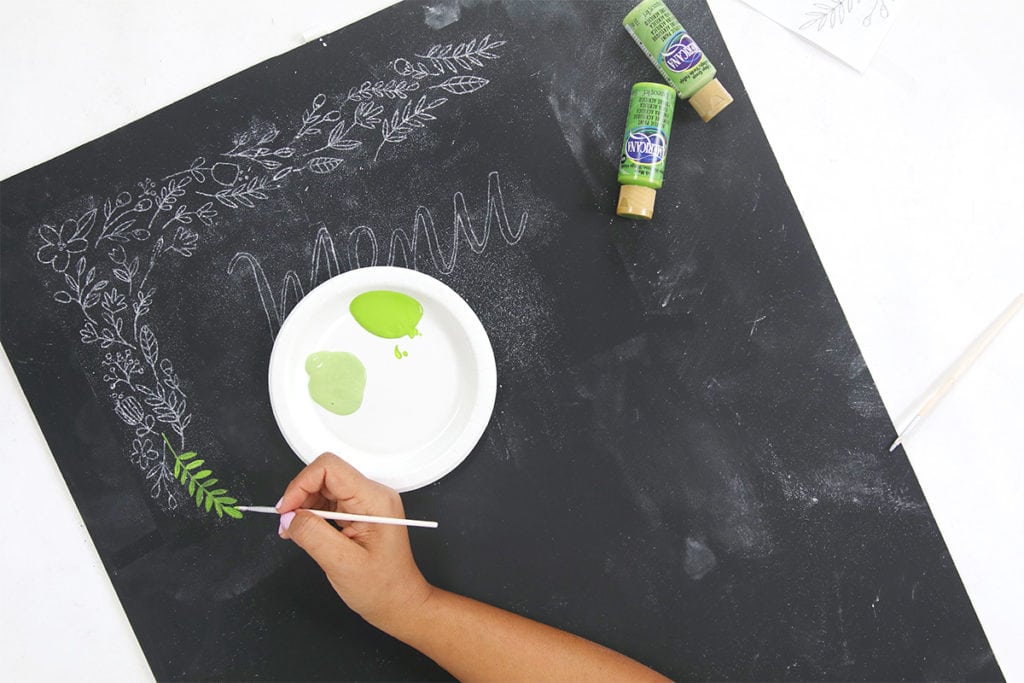 DIY Perfect Chalkboard Lettering | damask love