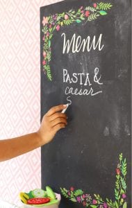 DIY Perfect Chalkboard Lettering | damask love