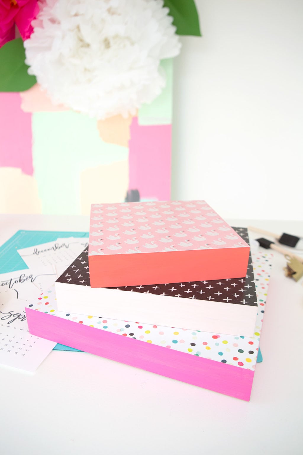 DIY Calendar Clipboard with Free Printable Calendar | damask love