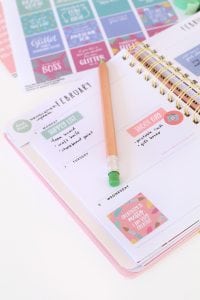 Printable Planner Stickers for Bloggers | damask love