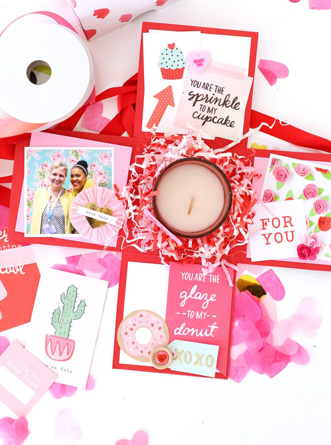 The Prettiest DIY Valentine's Day Gift Box, The Blondielocks