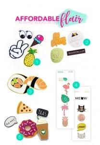 Where to Buy Affordable Flair Pins and Patches | damask love