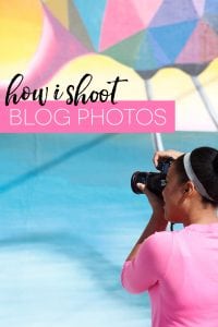 How I Shoot Blog Photos | damask love