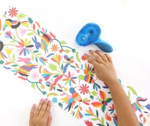 Printable Mexican Otomi Table Runner | damask love