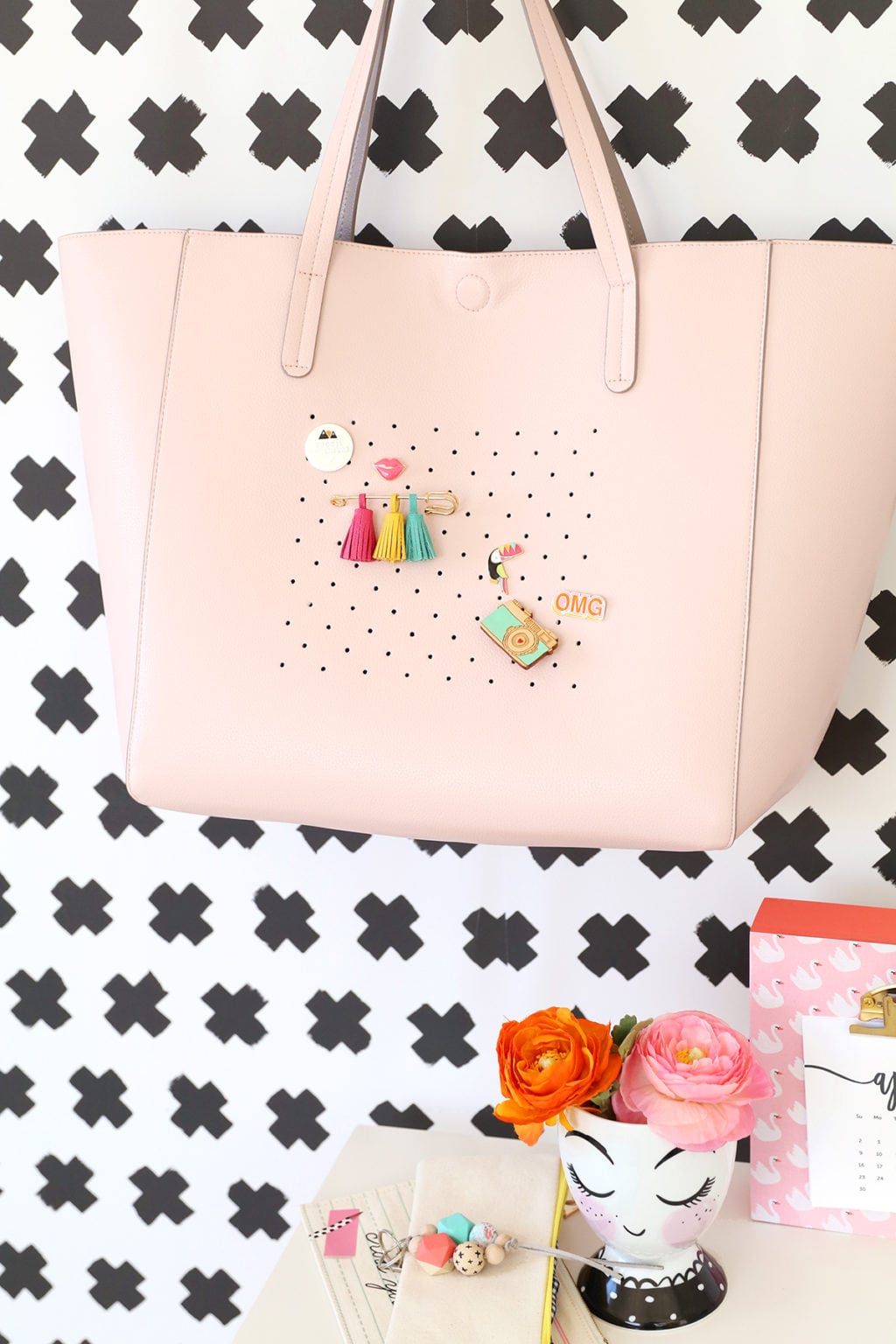 MINI MERCI BAG | LOLLIPOP PINK LEATHER