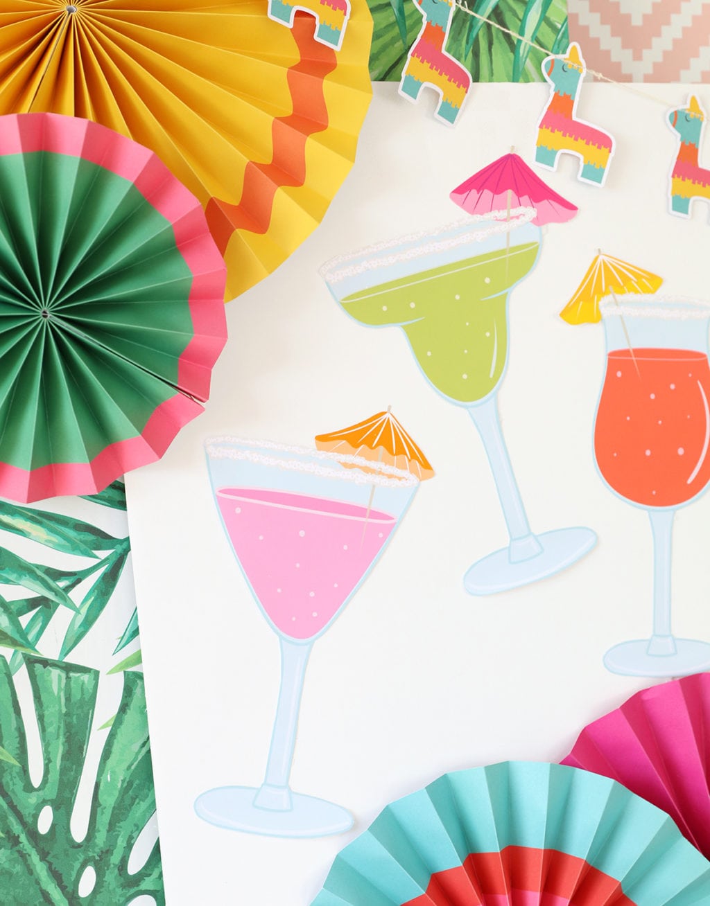 Printable Pin the Lime on the Cocktail Game | damask love