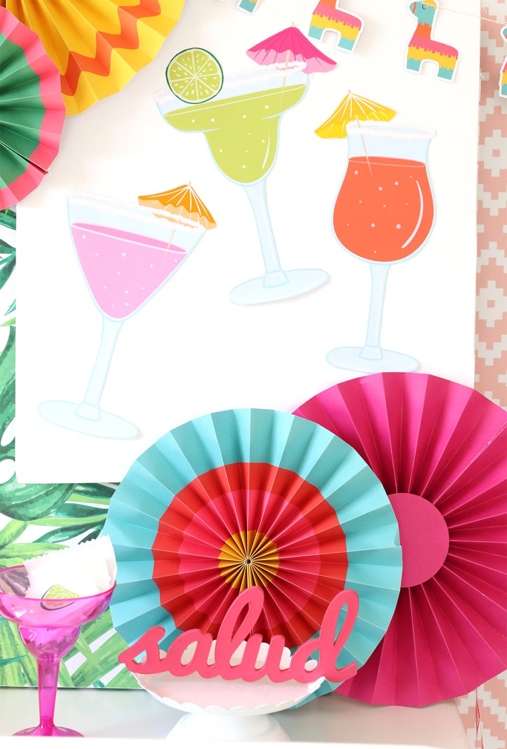 Printable Pin the Lime on the Cocktail Game | damask love