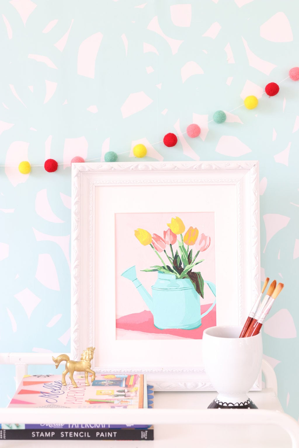 Printable Paint By Number | damask love