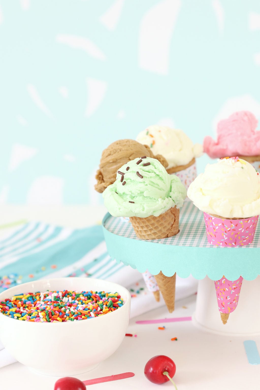Craft Your Own Ice Cream Social Party | damask love