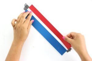 DIY Patriotic Paper Bunting Banners | damask love