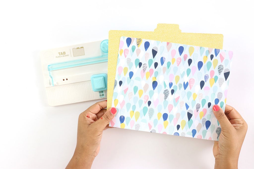 DIY Custom File Folders with DYMO MobileLabeler | damask love