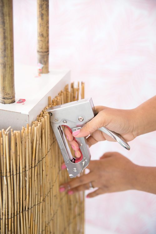 Easy DIY Tiki Bar - Damask Love