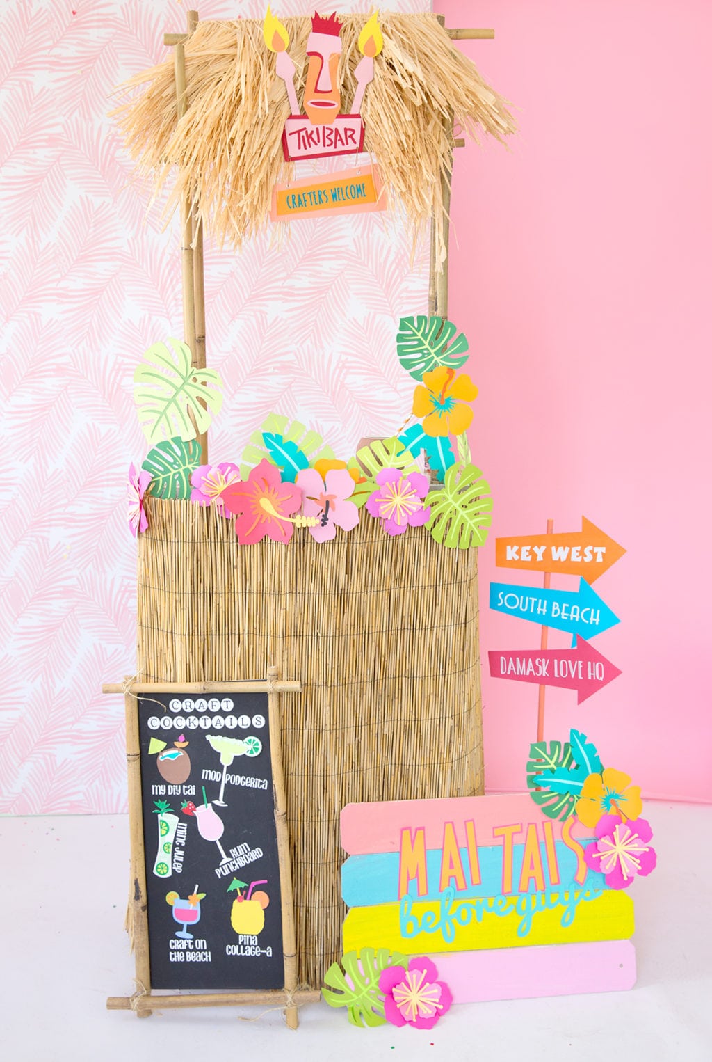 Easy DIY Tiki Hut | damask love