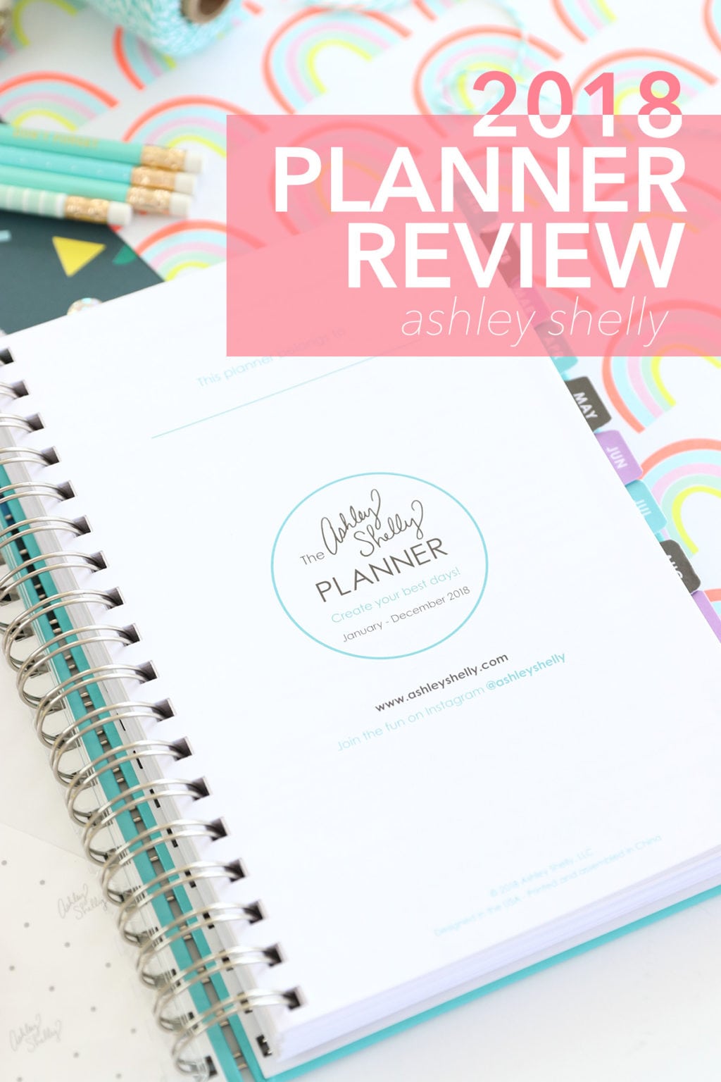 Ashley Shelly Planner Review | damask love